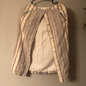 Abercrombie Button Up Midi Skirt